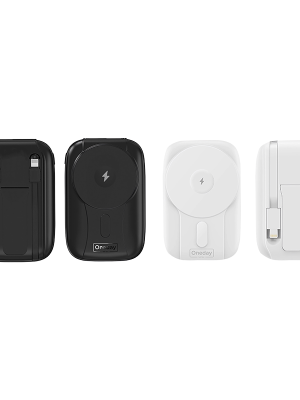 NB04 ‌‌Stella QI-15W & PD-20W 5000mah magnetic  Fast charging wireless power bank