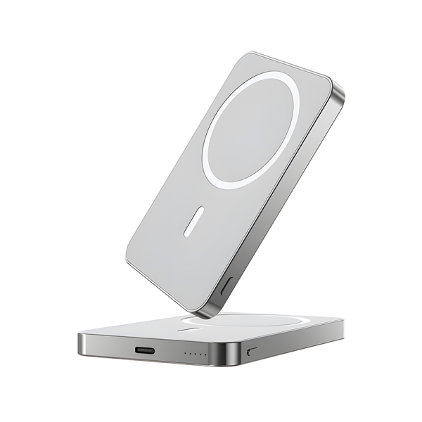NB05 Ethan QI-15W & PD-20W 5000mah magnetic alluminum Fast charging wireless power bank - 图片 3