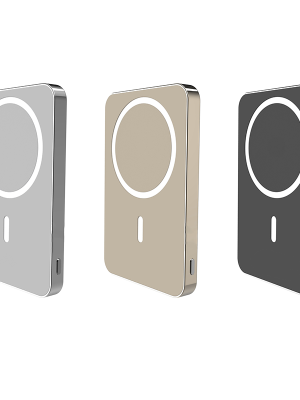 NB05 Ethan QI-15W & PD-20W 5000mah magnetic alluminum Fast charging wireless power bank