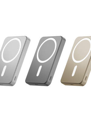 NB05 PRO Ethan QI-15W & PD-20W 10000mah magnetic alluminum Fast charging wireless power bank