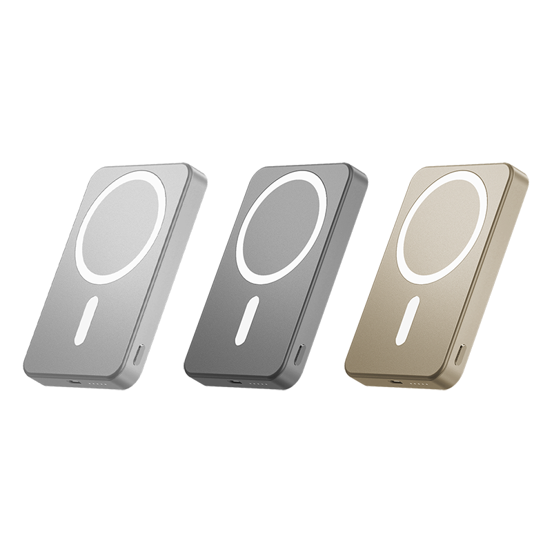 NB05 PRO Ethan QI-15W & PD-20W 10000mah magnetic alluminum Fast charging wireless power bank