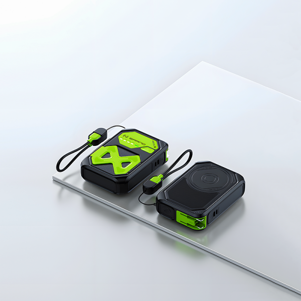 NB11 10000mah Magnetic  T-ypec + IPH cable  Fast charging wireless power bank - 图片 4