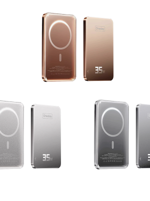 NB13 Wana QI-15W & PD-20W 5000mah magnetic alluminum  Fast charging wireless power bank