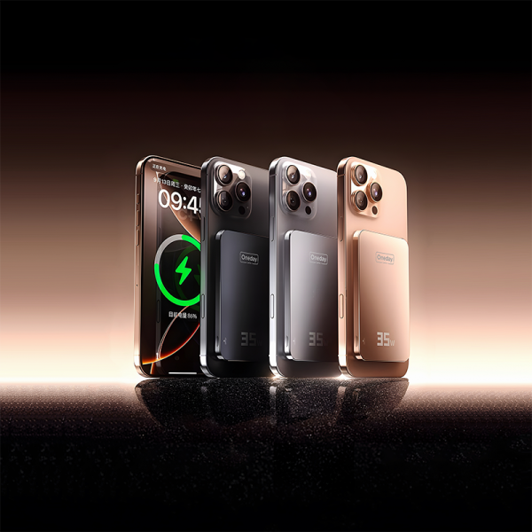 NB13 Wana QI-15W & PD-20W 5000mah magnetic alluminum  Fast charging wireless power bank - 图片 4