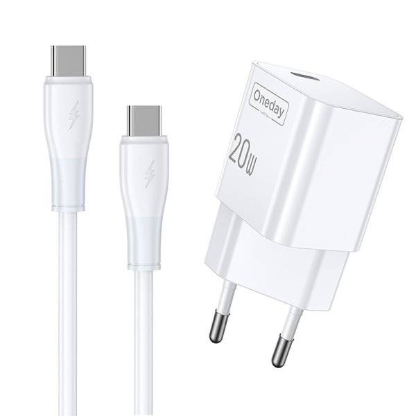 NC01 With T-ypec to T-ypec cable 20W T-ypec single port Charger - 图片 2