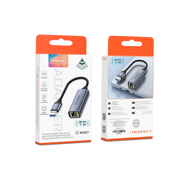 NDA07 kilomega USB to RJ45 internet port adapter - 图片 5