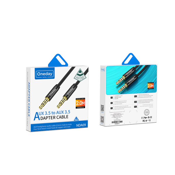 NDA09 AUX 3.5 to AUX 3.5  adapter cable - 图片 5