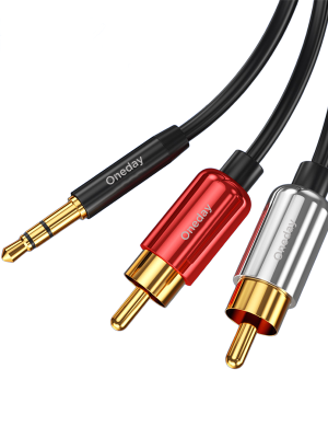 NDA10 AUX 3.5 to Double Lotus  adapter cable
