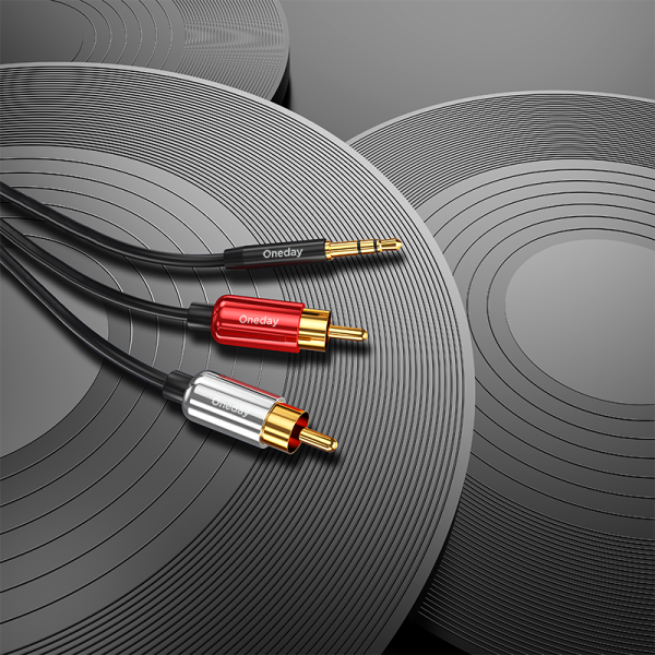 NDA10 AUX 3.5 to Double Lotus  adapter cable - 图片 5