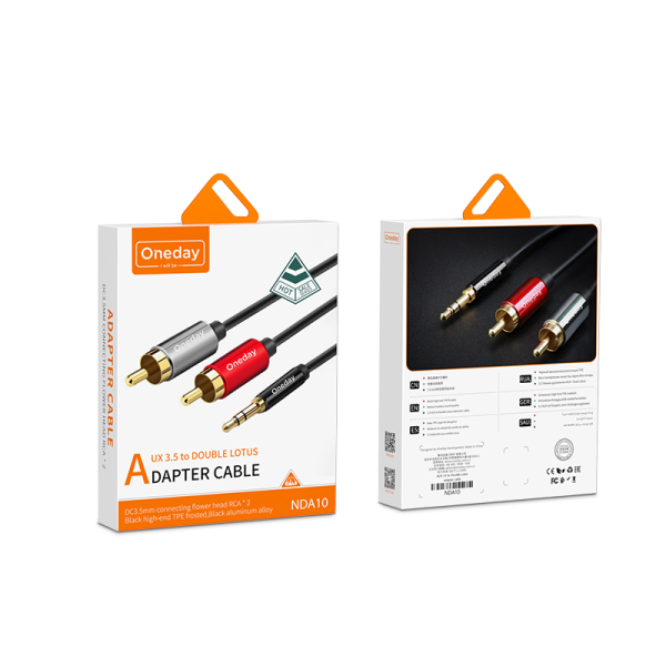NDA10 AUX 3.5 to Double Lotus  adapter cable - 图片 6