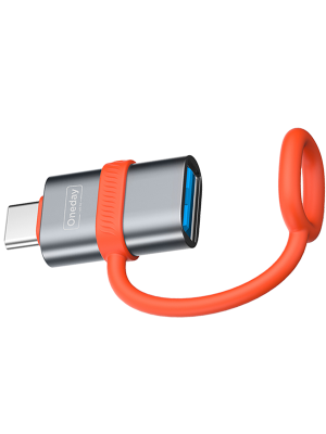 NDA13 USB to Type-C adapter  with Silicone Tie