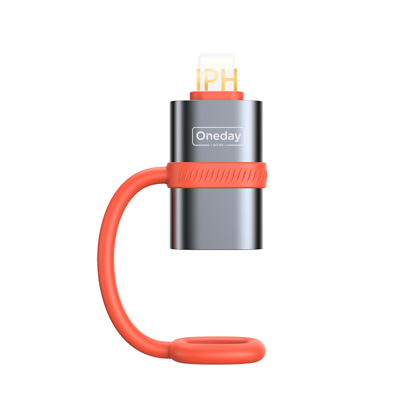 NDA14 USB to IPH adapter  with Silicone Tie