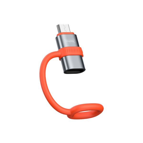 NDA16 Type-C to Micro adapter  with Silicone Tie - 图片 2
