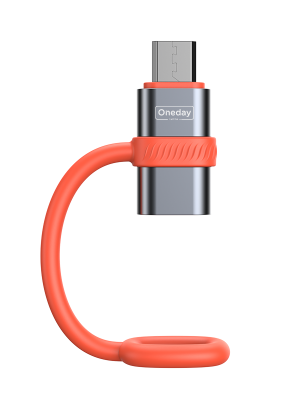 NDA16 Type-C to Micro adapter  with Silicone Tie