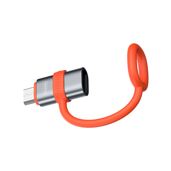 NDA16 Type-C to Micro adapter  with Silicone Tie - 图片 3