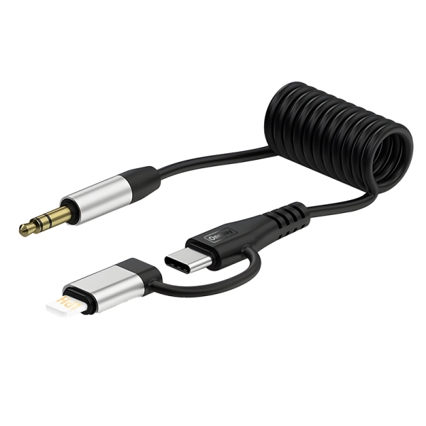NDA24 AUX to T-ypec & IPH 2 in 1 adapter cable - 图片 2