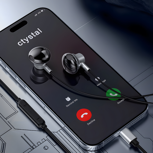 NE12 IPH Stereo wired ear phone  Blue tooth connect Phone call - 图片 4