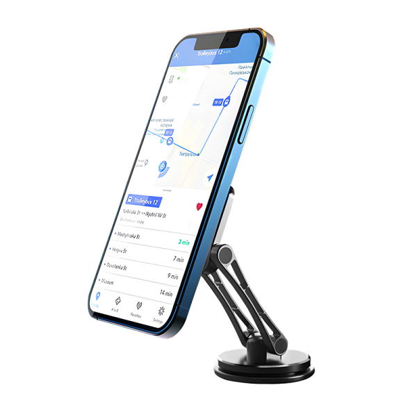NH12 Magnetic aluminum car holder Paste on a flat position - 图片 2