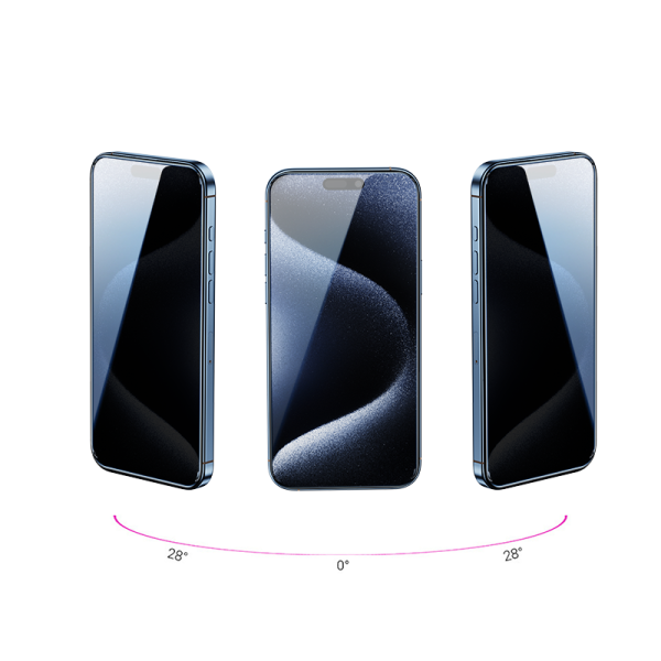 NT01 Anti-spy  Tempered glass protector - 图片 2