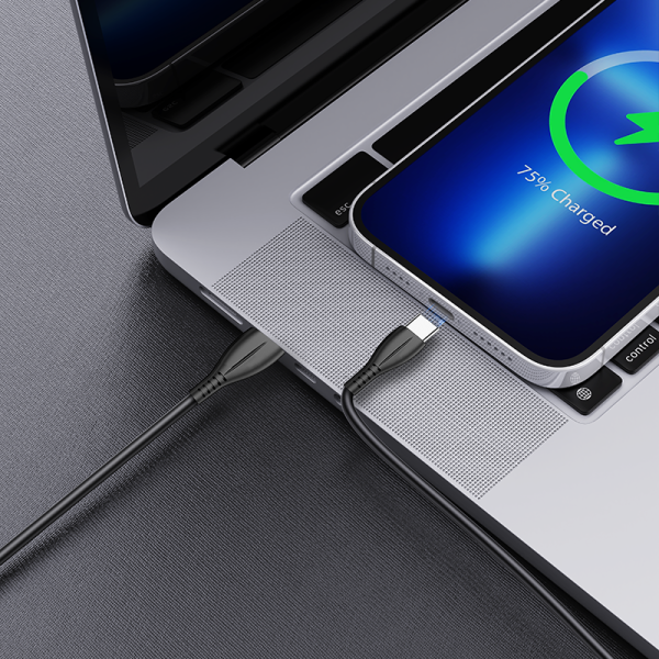 OA08 USB to T-ypec 200cm pvc charging data cable - 图片 4