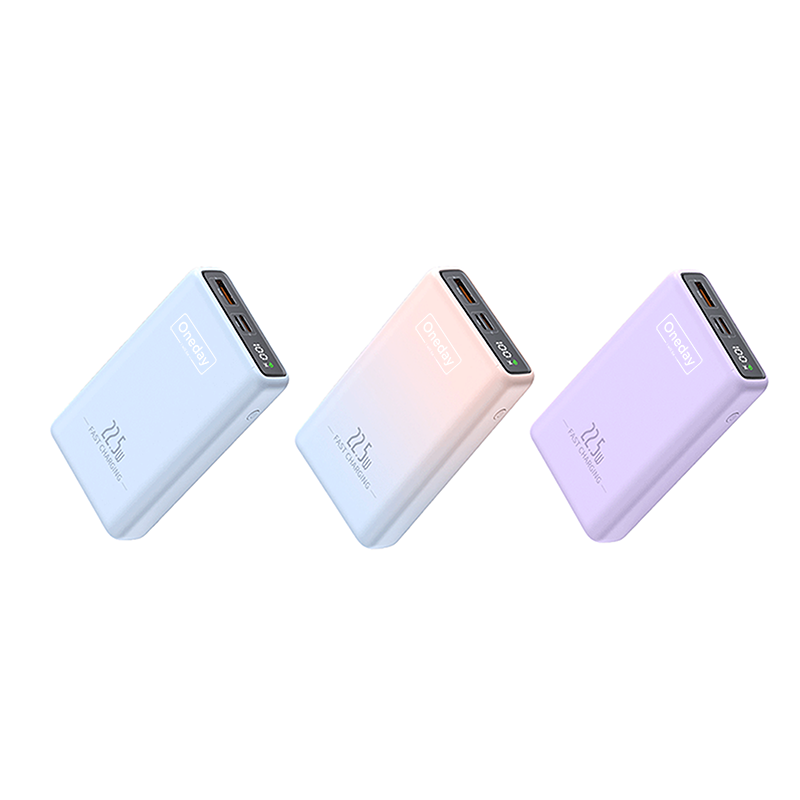 OB09 10000MAH 22.5W  T-ypec + IPH cable  Fast charging power bank