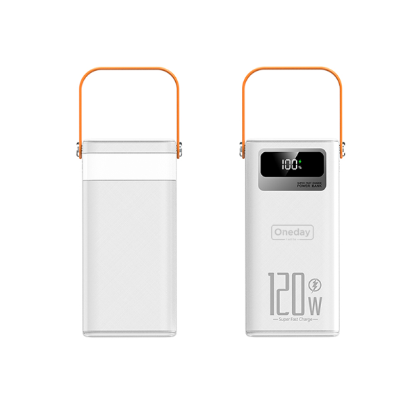 OB13 50000MAH 22.5W LED light 4 in 1 cable Fast charging power bank - 图片 2