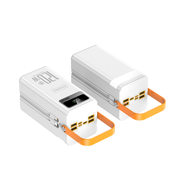OB13 50000MAH 22.5W LED light 4 in 1 cable Fast charging power bank - 图片 3