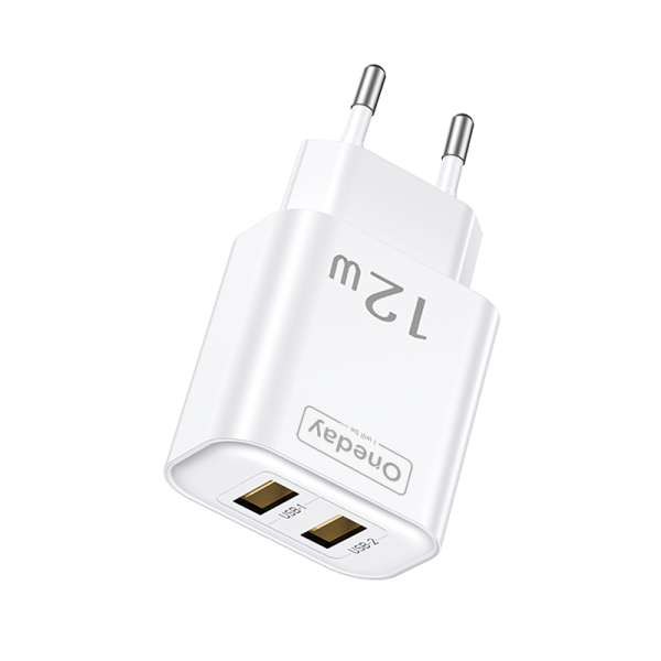 OC01 12W USB + USB dual port Charger EU PLUG - 图片 3