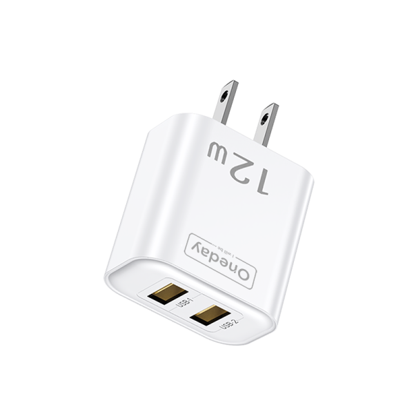 OC01 12W USB + USB dual port Charger US PLUG - 图片 3