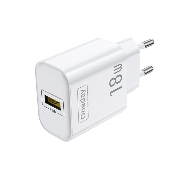OC02 18W USB single port Charger EU PLUG - 图片 2