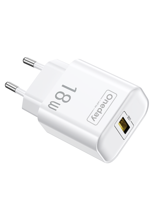 OC02 18W USB single port Charger EU PLUG