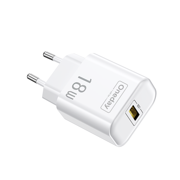 OC02 18W USB single port Charger EU PLUG