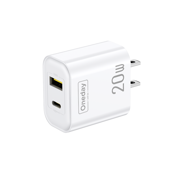 OC03 20W USB + T-ypec dual port Charger USPLUG