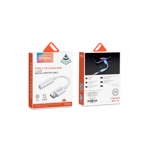 ODA01 T-ypec to 3.5 AUX digital adapter cable - 图片 4