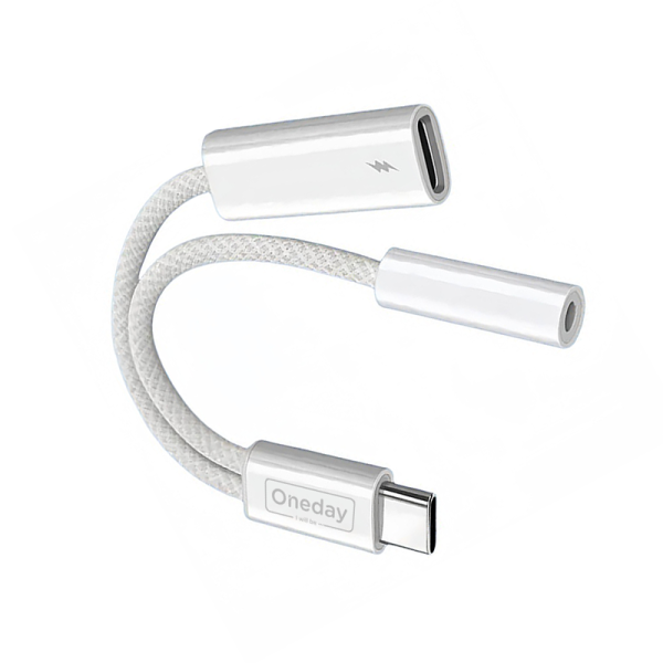ODA16 T-ypec to T-ypec & 3.5 AUX adapter cable - 图片 3