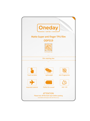 ODF019 Matte Super anti finger TPU film