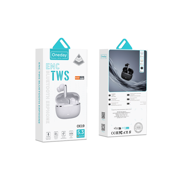 OE19 ENC TWS blue tooth ear phone - 图片 5
