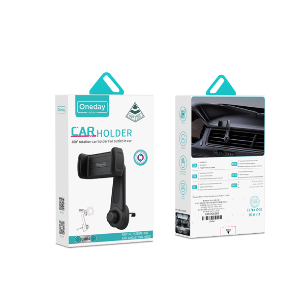 OH04 360° rotation car holder For outlet in car - 图片 5