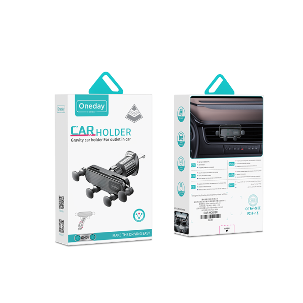 OH07 Gravity car holder For outlet in car - 图片 5