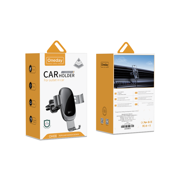 OH08 Gravity car holder For outlet in car - 图片 5