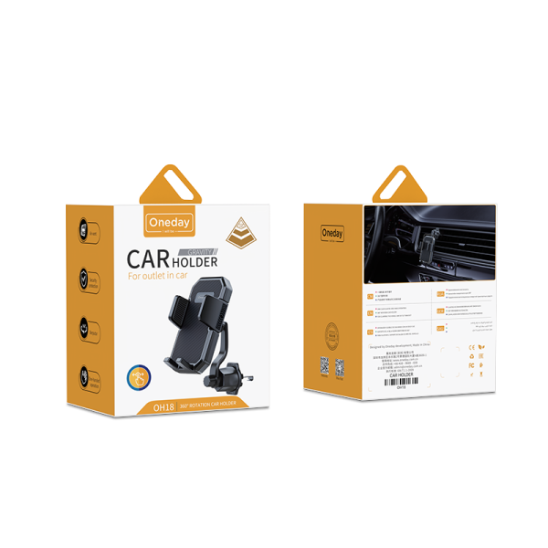 OH18 360° rotation car holder For outlet in car - 图片 5