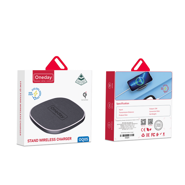 OQ05 15W QI Stand wireless charger - 图片 5