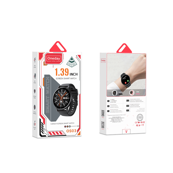 OS03 1.39inch screen survey health Smart watch - 图片 5