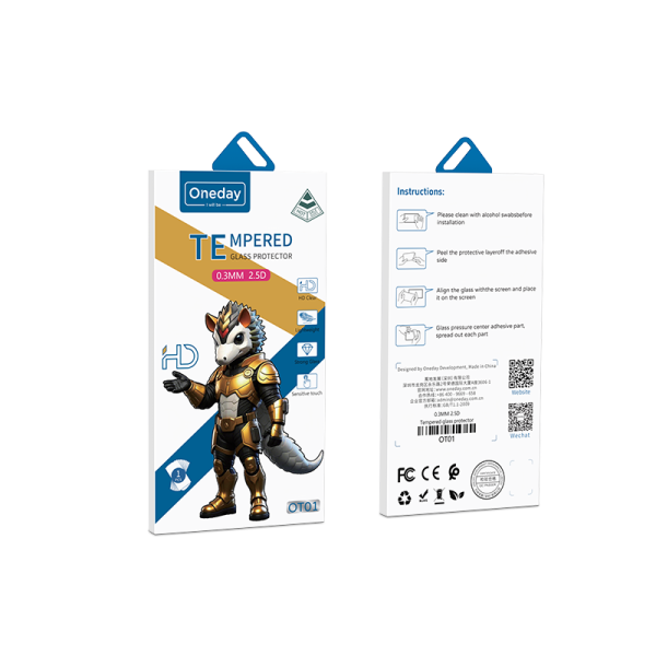OT01 0.3MM 2.5D Tempered glass protector - 图片 5