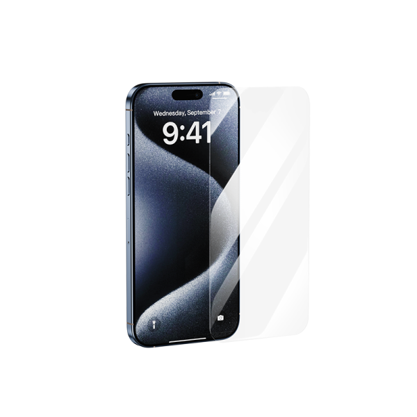 OT02 Dust-proof round edge Tempered glass protector