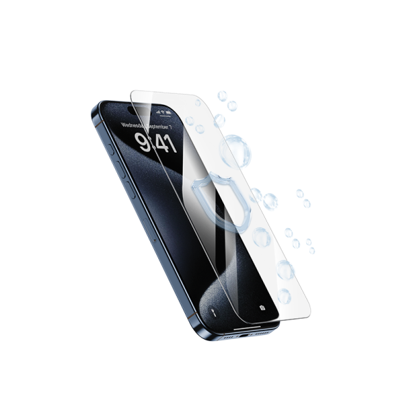 OT02 Dust-proof round edge Tempered glass protector - 图片 2