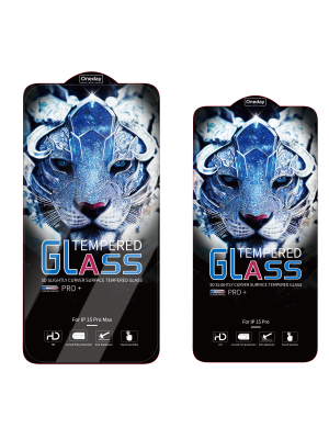 OT03 3D slightly Curved surface  Tempered glass protector