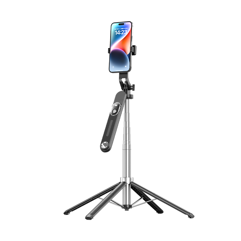 OU05 Stainless steel selfietripod & blue tooth monopod 29.5-180cm