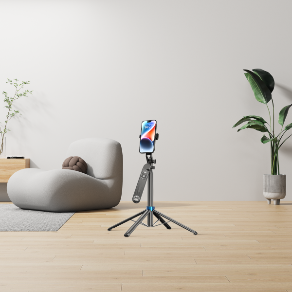 OU06 Aluminum alloy selfietripod & blue tooth monopod 29.5-180cm - 图片 4