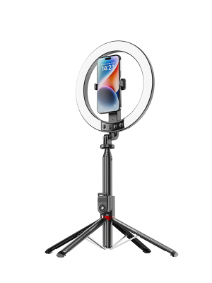 OU07 Aluminum alloy selfietripod & 3 colour blue tooth monopod 33.5-220cm